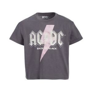 Grayson Threads Kids, the Label Big Girls Ac/Dc Graphic T-Shirt - Gray